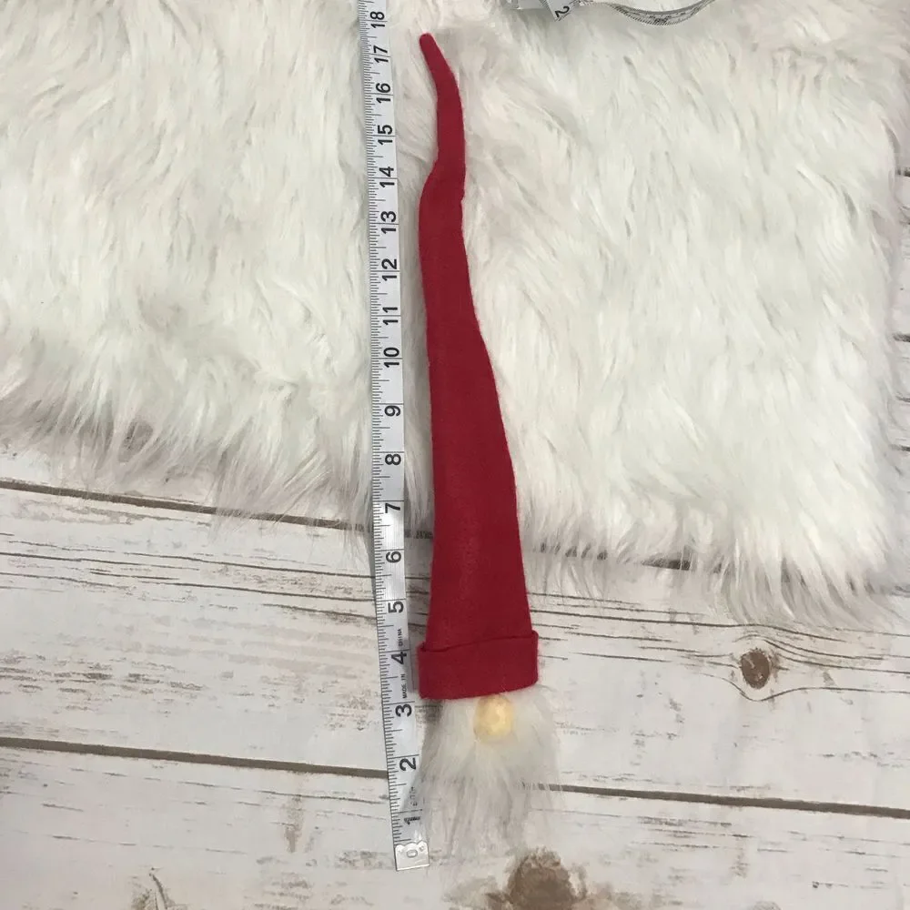 Santa‎ Gnome Bottle Topper Christmas holiday